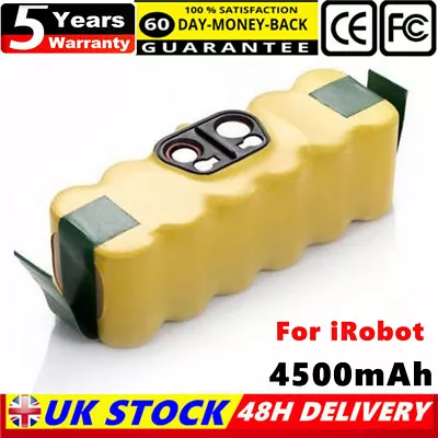 14.4V 5200mAh Battery For IRobot Roomba 500 530 535 550 600 700 780 800 Series • £20.98