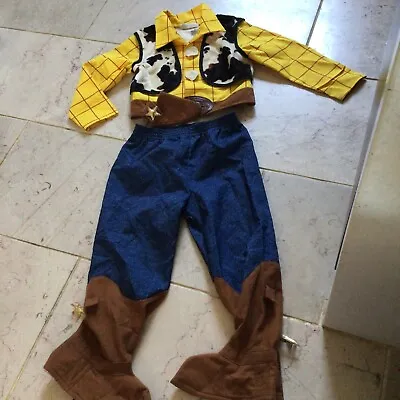 £14 • Buy Disney Store Toy Story Woody Fancy Dress Up Costume Age 5-6 Years