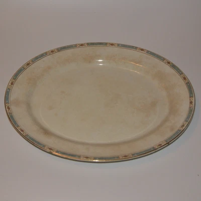 £9.99 • Buy Soho Pottery Solian Ware Large Oval Serving Plate 16  X 13 