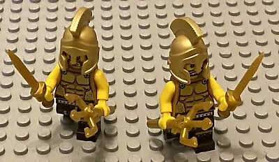 LEGO Spartan Warriors Lot Of 2 NEW Gladiators Knights Guys Soldiers Swords • $24.99