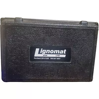 Lignomat Ligno-tec RH Concrete Moisture Meter W/ Case & 1 Probe • $320