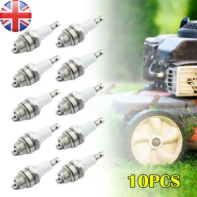 10PCS L7T Spark Plug For Small Engines Lawn Mover Trimmer Chainsaw Strimmer UK • £11.19