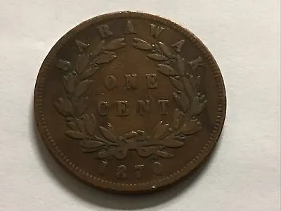 1870 Sarawak One Cent • $20