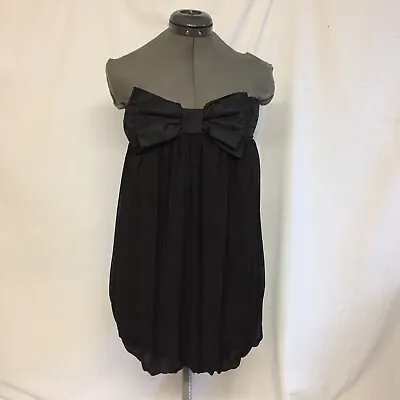 Miley Cyrus Max Azria Dress Juniors S Excellent Condition Mini Bow Bubble • $22