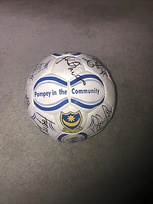 £365 • Buy Portsmouth FC Fully Signed Football From 2009