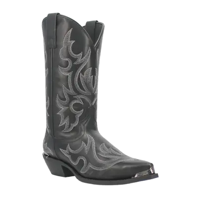 Laredo Men's Jameson Black Snip Toe Western Boots 68550-BK • $154.95
