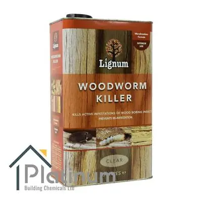 £22.50 • Buy LIGNUM Woodworm Killer Spray 5L | Ready To Use Timber Wood Treatment Insecticide