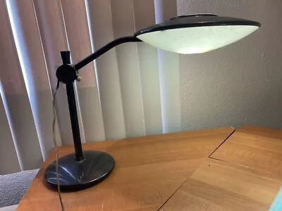 Mid Century Desk Lamp / Dazor  Model 2008 Black - Made In U.S.A..  • $65