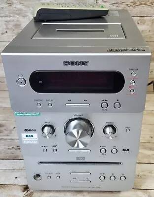 Sony Micro Hi-Fi Component Stereo System CMT-GPX9DAB Cassette CD DAB FM AM • £30