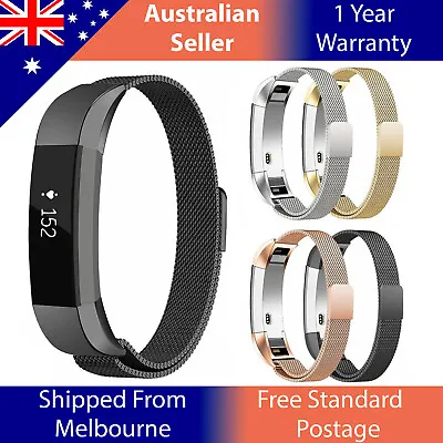 $10.99 • Buy Milanese Stainless Metal Strap Band For Fitbit Alta HR Wristband Watch Bands