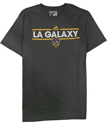 Adidas Mens LA Galaxy Graphic T-Shirt Grey Medium • $20.08