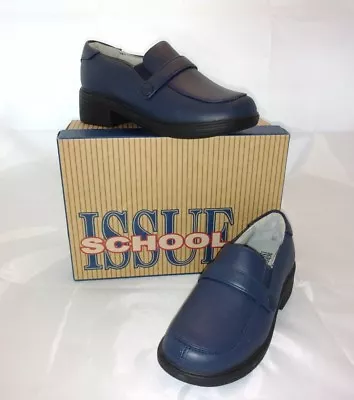 School Issue Academy Navy Loafers Uniform Shoe - BRAND NEW - Sz 12 1/2 5400 • $24.99