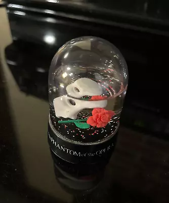 Vintage Phantom Of The Opera Mini Snow Globe Enesco 1986 Broadway Musical • $12.99