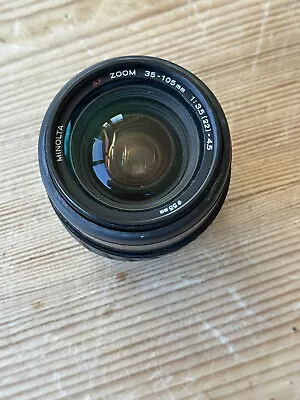 Vintage Minolta 35-105mm 1:3.5 Lens • $10