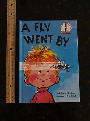 A Fly Went By Dr. Seuss Beginner Book Series Hardcover #2 6.75  X 9.25  • $6