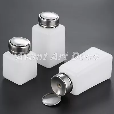£4.62 • Buy Beauty Liquid Alcohol Press Nail Polish Remover Dispenser Cleaner Pumping Bottle