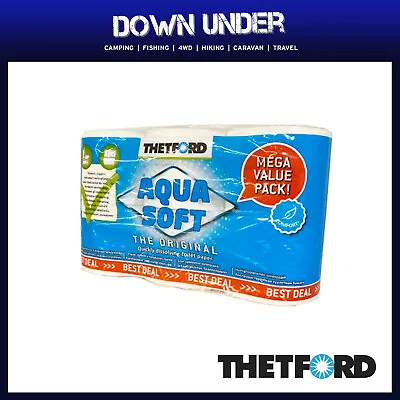 $12.99 • Buy Thetford Aquasoft Toilet Paper Rolls – 6 Pack