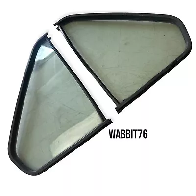 Vw Mk1 Rabbit Jetta 4 Door PAIR Rear Quarter Window Glass  173845217 • $110