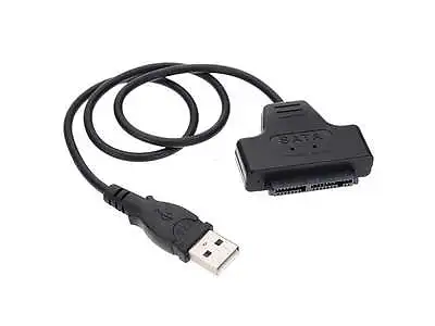 £8.99 • Buy USB 2.0 To 1.8  7+9 16 Pin Micro SATA II HDD Hard Drive Adapter Cable NEW