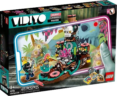 LEGO 43114 VIDIYO Stage Punk Pirate Ship- New (Free Shipping) • $55