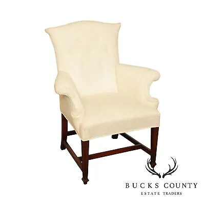 Federal Style Custom Upholstered Armchair • $795
