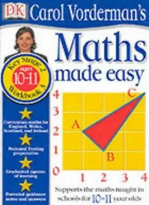 £3.41 • Buy Maths Made Easy (Carol Vorderman) Key Stage 2, Workbook 3 Ages 10-11: Age 10-11