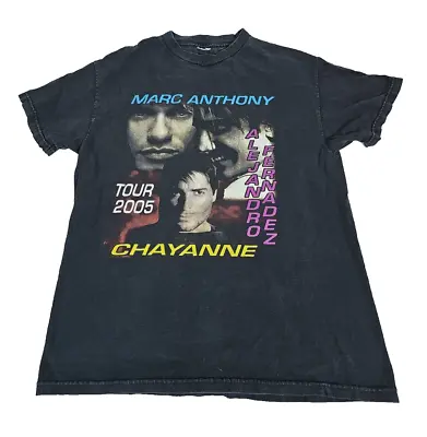 Marc Anthony Shirt 2005 Tour Unisex Shirt Chayanne Alejandro Fernadez READ • $17.99