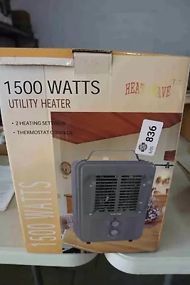 HeatWave 1500 Watt Utility Heater Milk House Heater • $22.50