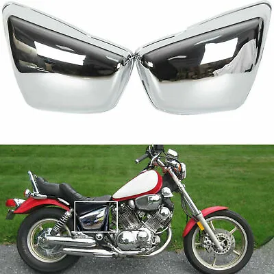 Motorcycle Left & Right ABS Battery Side Panel Cover For Yamaha Virago 750 1000 • $25.98