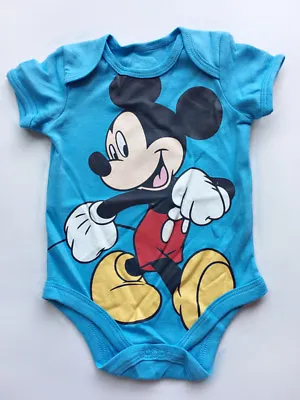 Baby Romper Toddler Jumpsuit Playsuit Outfits Clothing Mickey Short Sleeve • $8.75