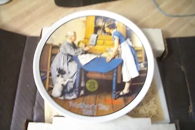 1983 Norman Rockwell Mothers Day Plate Add 2 Cups And A Measure Of  Love • $19.99