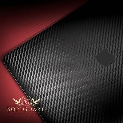 SopiGuard Carbon Fiber Brushed Skin For Apple Macbook Pro 13 No Touch Bar • $34.99