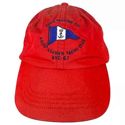 Polo Ralph Lauren Vintage Polo Marine Co Ralph Lauren Yacht Club NYC 67 Hat • $49.95