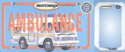 AMBULANCE (MATCHBOX) By Darice Bailer *Excellent Condition* • $21.95