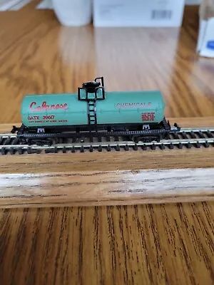 N Scale Celanese Chemical Single Dome Tanker #14203 By Minitrix • $1.95