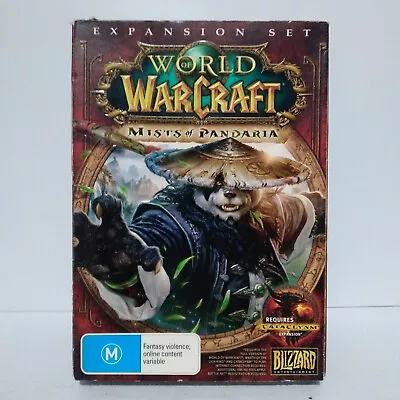 World Of Warcraft Mists Of Pandaria Expansion Set PC GAME • $22