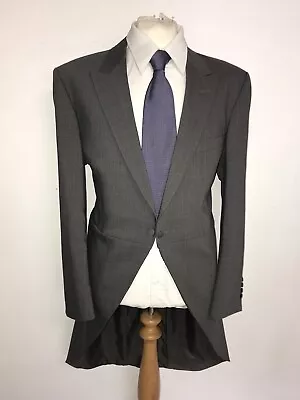 WILVORST -Mens GREY WOOL Wedding MORNING SUIT - 44 Reg - W38 L33 - BRAND NEW • $136.76