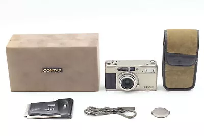 [Near MINT In Box]  Contax TVS Point & Shoot Film Camera W/ Data Back From JAPAN • $632.59