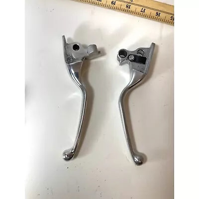 Preowned Harley Davidson Motorcycle  Chrome Hand Levers Part 10.4596 Cond Good • $40