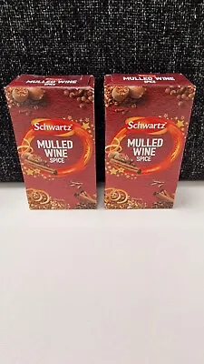 Schwartz Christmas Mulled Wine Spice (2 Boxes Total 12 Sachets) BBE 11/09/25 • £6.99