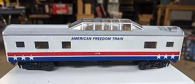 Mth O Scale American Freedom Train Vista Dome Car  -- Excellent Condition Oob! • $14.99