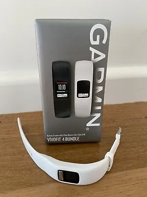 Garmin Vivofit 4 Activity Tracker - White Band - Small/Medium • $40