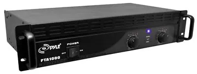 Pyle PTA1000 1000 Watts Professional Power Amplifiers DJ Pro Audio • $126.99