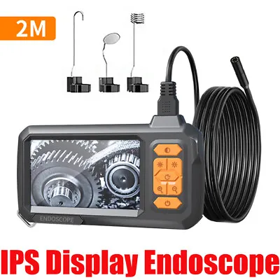 6.56ft Industrial Endoscope Camera 1080P 4.3  IPS Pipe Car Inspection Borescope • £30.89