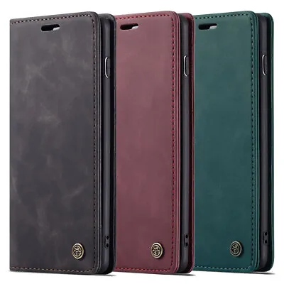 For Samsung Galaxy S10/S10 Plus Case Wallet Leather Flip Magnetic Stand Cover • $7.99