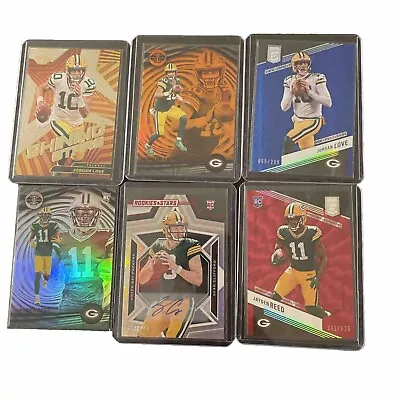 Green Bay Packers Lot Jordan Love Jaden Reed Sean Clifford Numbered And Auto • $19.99