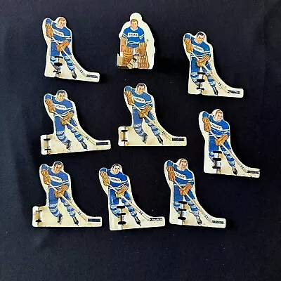 1960's Vintage Munro Metal Table Hockey Players Toronto- Set Of 9 • $28.99