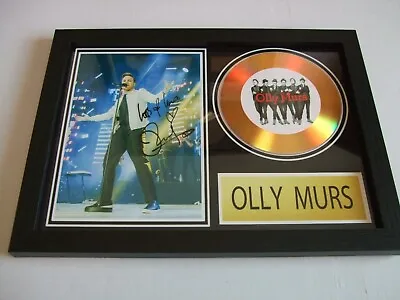 Olly Murs   Signed  Disc  Framed  96 • £16