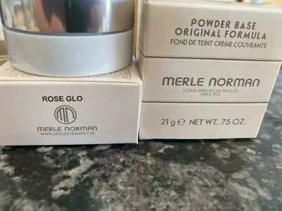 Merle Norman Powder Base....   Shade Is ROSE GLO  X 1    NEW • $24