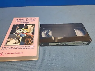 A Day Full Of Animals And Songs VHS Cassette New & Sealed • £6.17